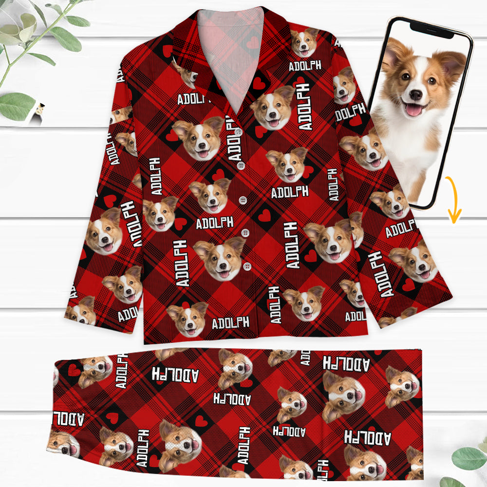 Pyjamas Personnalisés - Pyjamas Personnalisés Imprimés Avec Photo