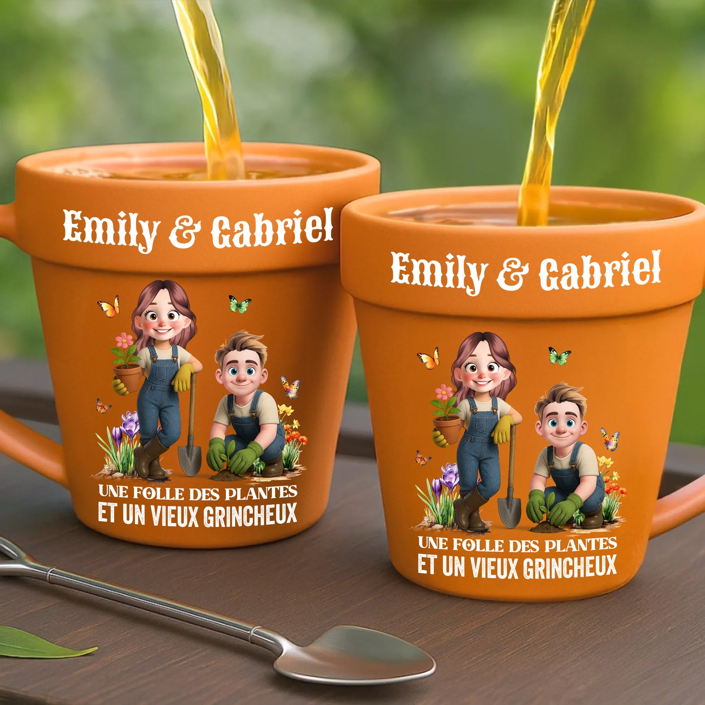 Une Folle Des Plantes Et Un Vieux Grincheux – Le Cadeau Personnalisé Idéal Pour Les Amoureux Des Plantes