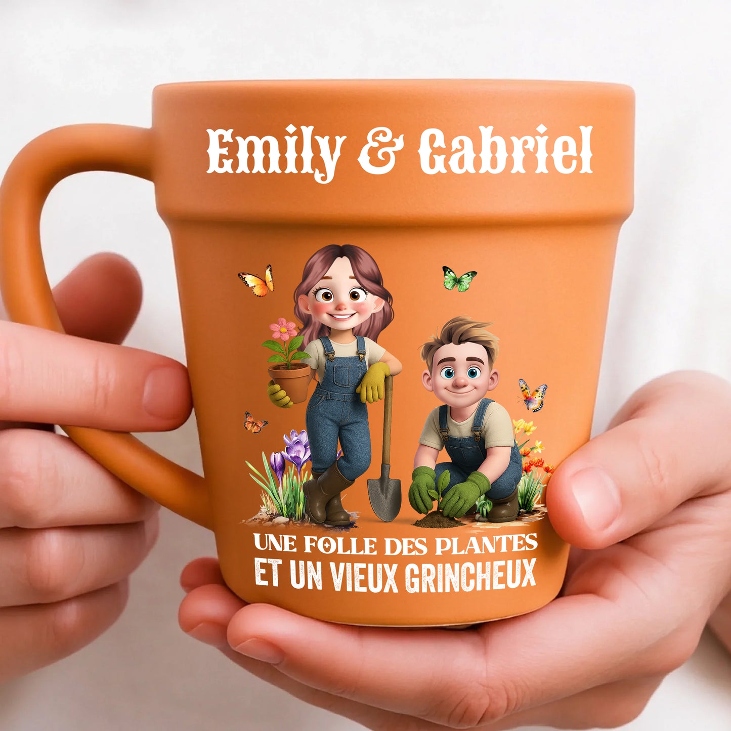 Une Folle Des Plantes Et Un Vieux Grincheux – Le Cadeau Personnalisé Idéal Pour Les Amoureux Des Plantes