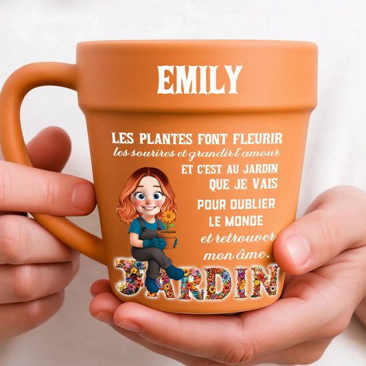 Les Plantes Font Fleurir Les Sourires Et Grandir L’amour - Le Cadeau Personnalisé Idéal Pour Les Amoureux Des Plantes