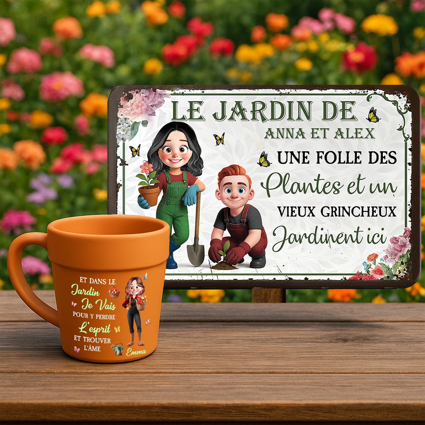 Mug Unique Pour Jardinière – Le Cadeau Personnalisé Idéal Pour Les Amoureux Des Plantes