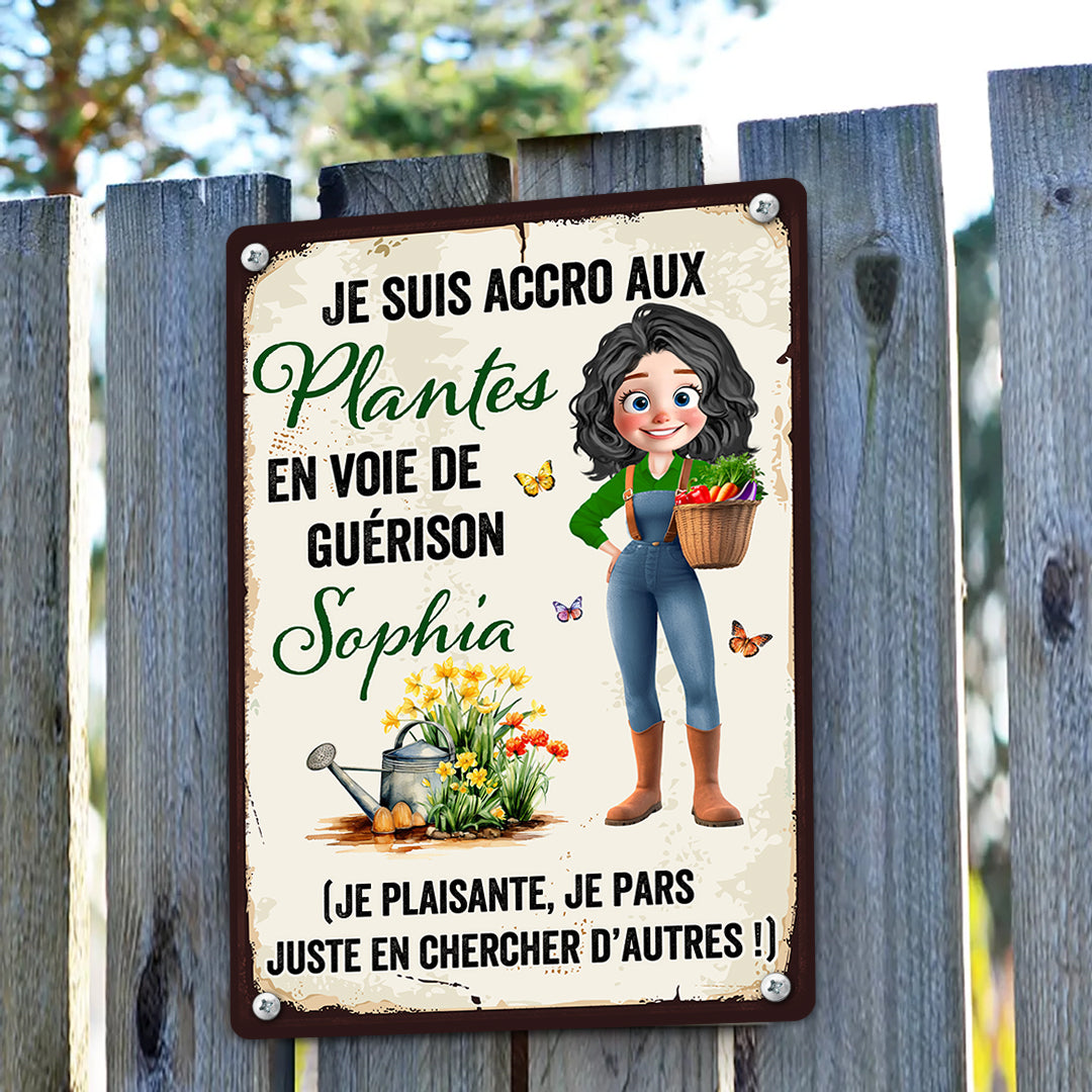Je Plaisante, Je Pars Juste En Chercher D’autres – Plaque En Métal Personnalisée