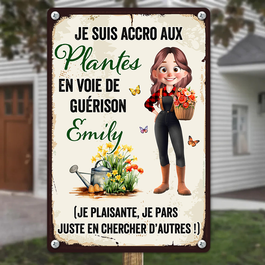 Je Plaisante, Je Pars Juste En Chercher D’autres – Plaque En Métal Personnalisée
