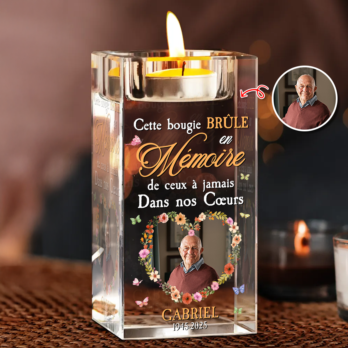 Cette Bougie Brûle En Mémoire - Toujours Dans Mes Pensées