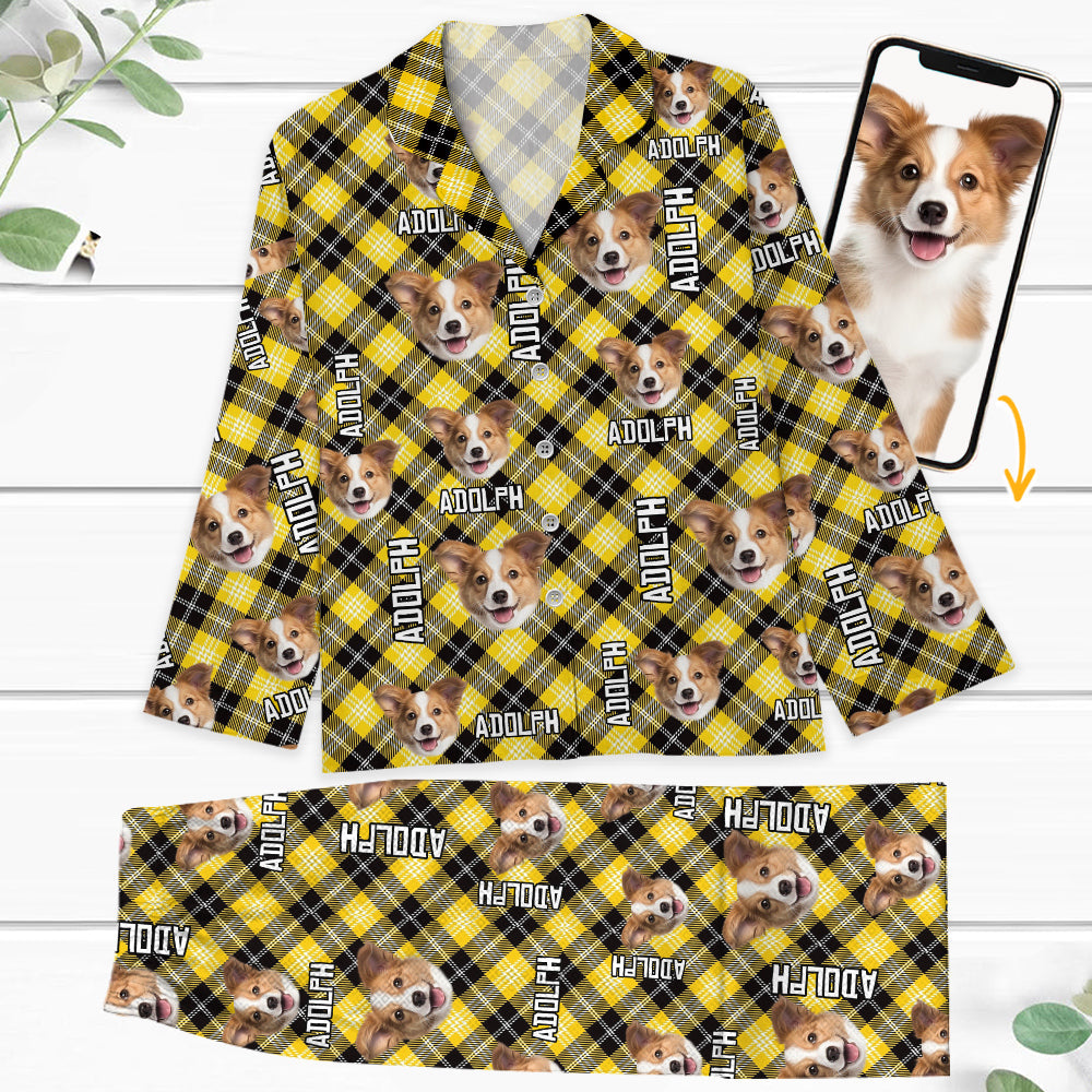 Pyjamas Personnalisés - Pyjamas Personnalisés Imprimés Avec Photo