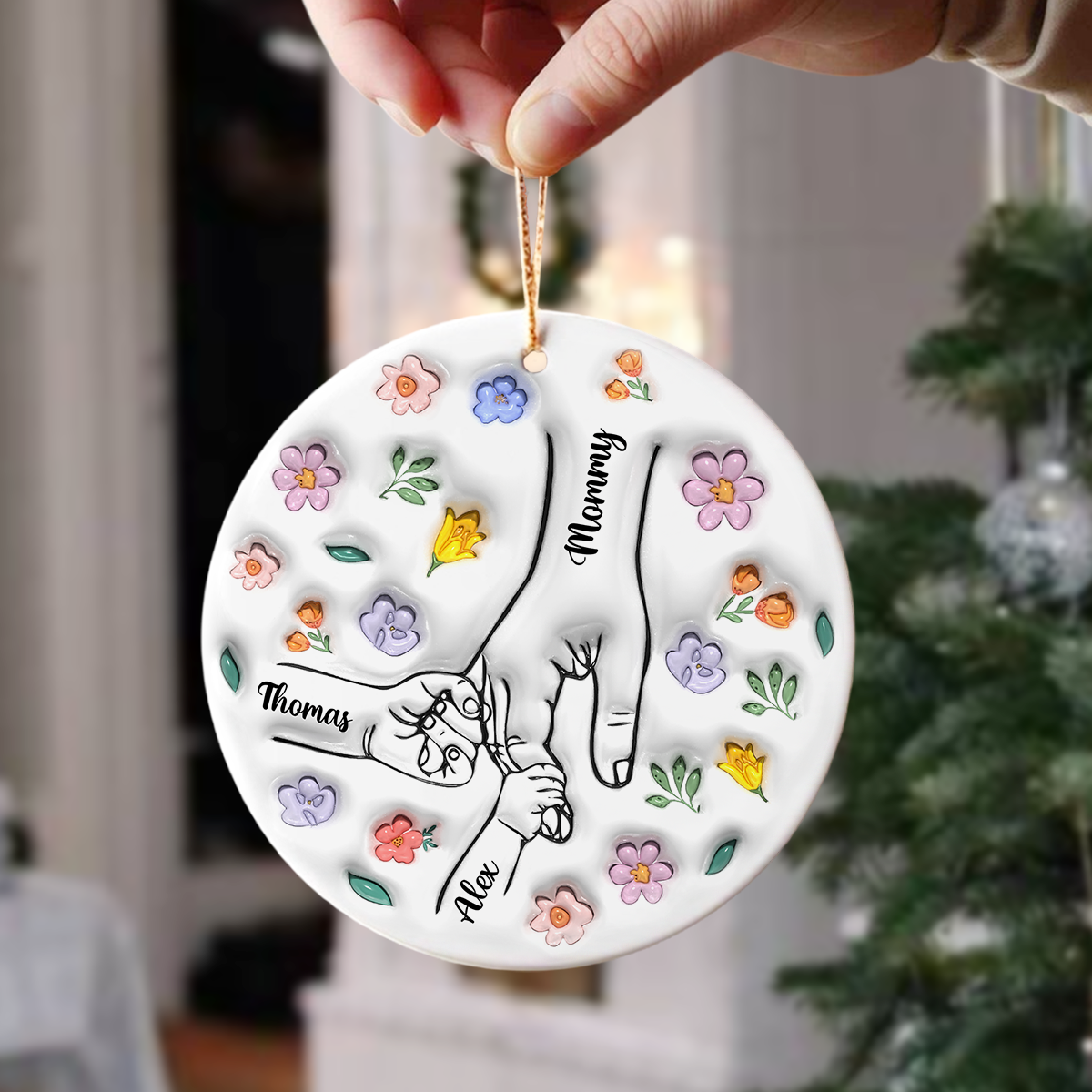 Noël Ornement – Version éternelle - Ornement Joyeux Noël
