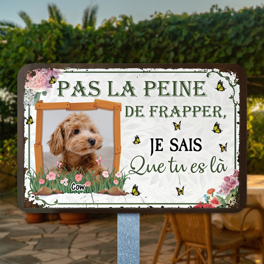 Trouver L'âme – Plaque En Métal Personnalisée