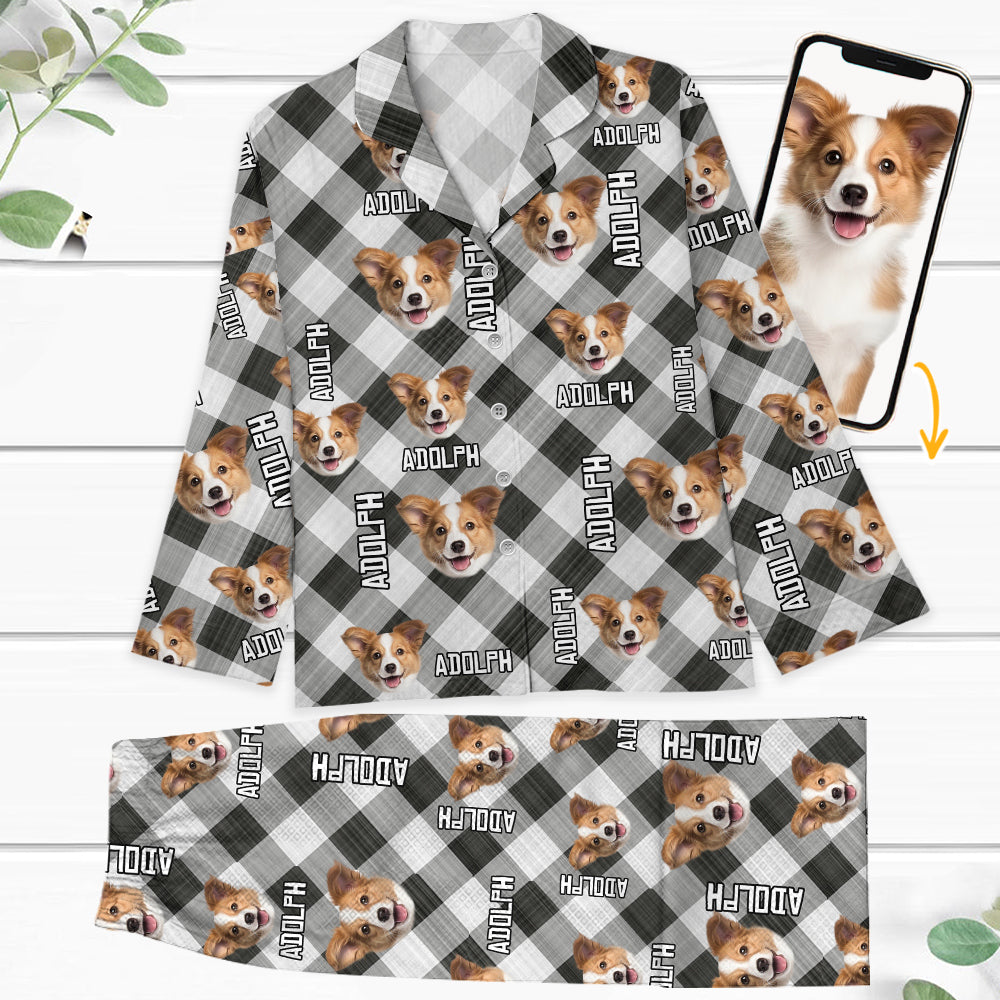 Pyjamas Personnalisés - Pyjamas Personnalisés Imprimés Avec Photo