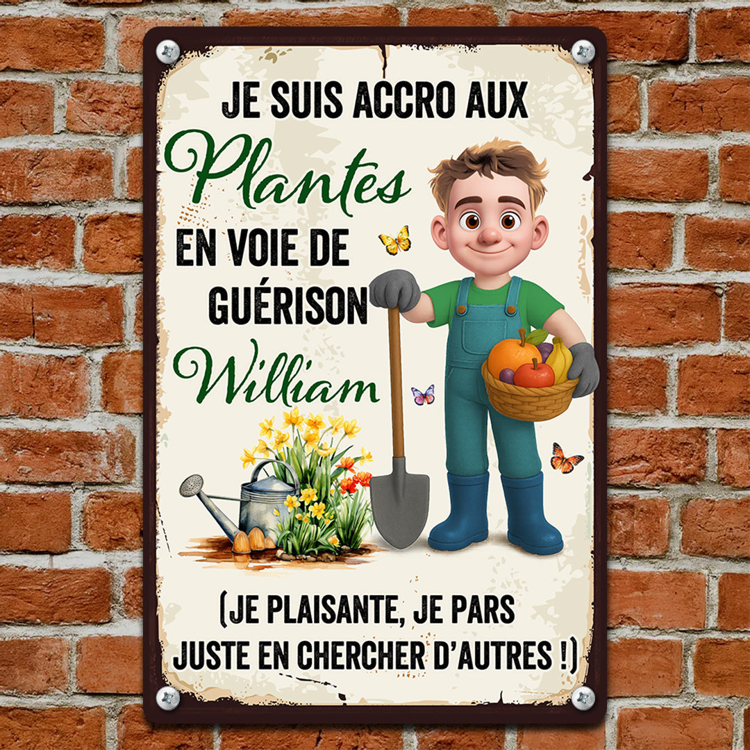 Je Plaisante, Je Pars Juste En Chercher D’autres – Plaque En Métal Personnalisée