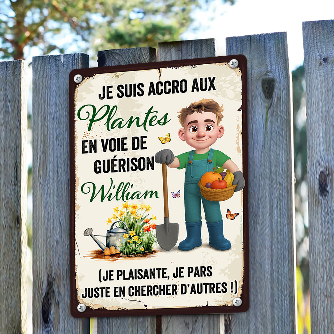Je Plaisante, Je Pars Juste En Chercher D’autres – Plaque En Métal Personnalisée