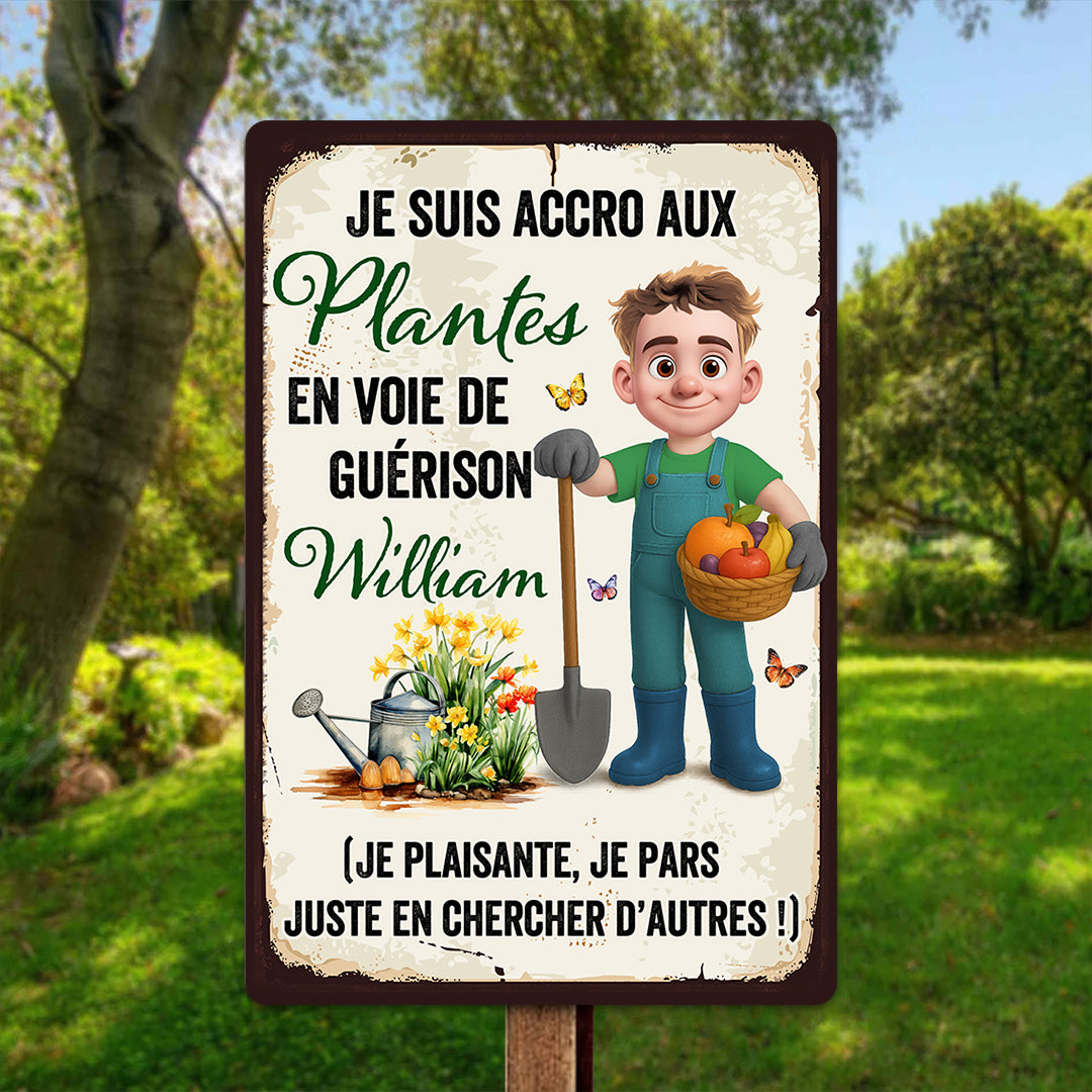 Je Plaisante, Je Pars Juste En Chercher D’autres – Plaque En Métal Personnalisée