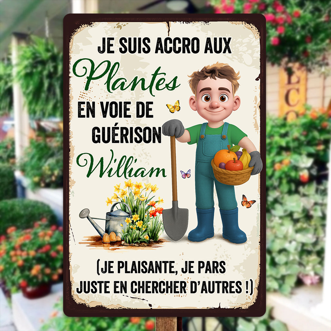 Je Plaisante, Je Pars Juste En Chercher D’autres – Plaque En Métal Personnalisée
