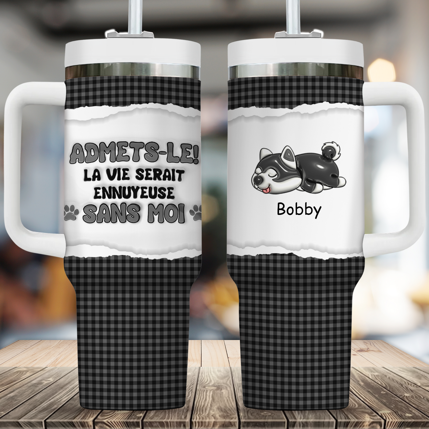 Admets-Le - Cadeau Pour Elle - Gobelet Personnalisé
