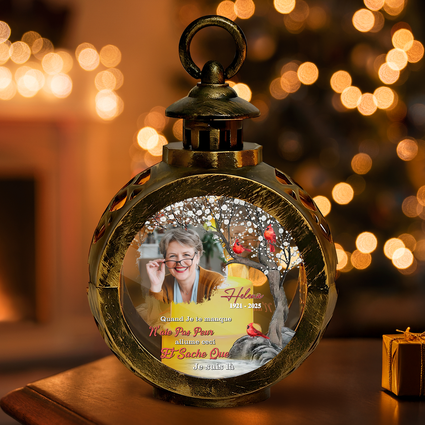 Tu Me Manques N'aie Pas Peur – Décoration de Noël & Cadeau Unique pour la Famille