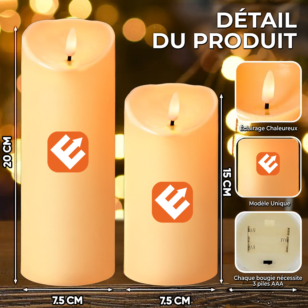 Tu as laissé des empreintes de pattes sur mon cœur - Jamais Oublié - Bougie LED Sans Flamme Personnalisée