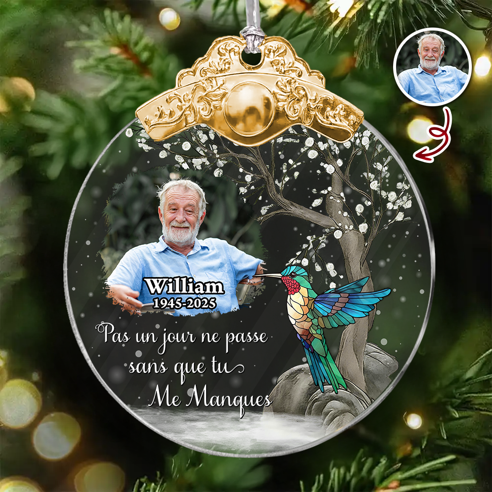 Je Suis Toujours Avec Toi Noël – Ornement Photo Personnalisé
