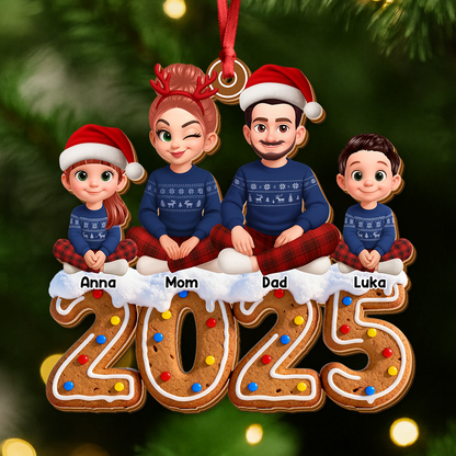 Ornement De Noël Wooden – Modèle À Deux Couches