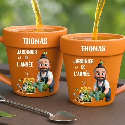 Jardinière De L'année  – Le Cadeau Personnalisé Idéal Pour Les Amoureux Des Plantes