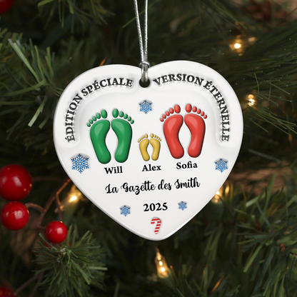 Édition spéciale – Version éternelle - Ornement Joyeux Noël