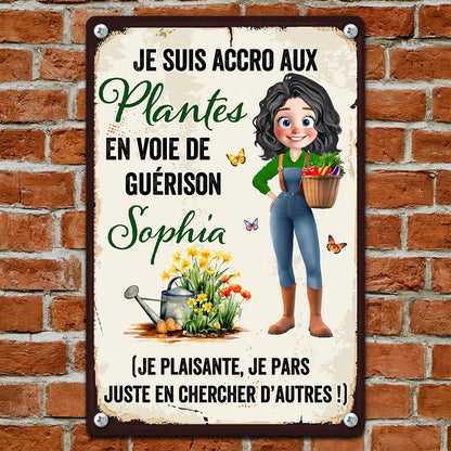 Je Plaisante, Je Pars Juste En Chercher D’autres – Plaque En Métal Personnalisée