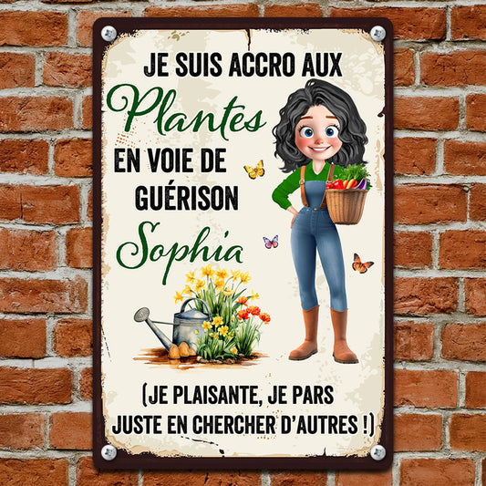 Je Plaisante, Je Pars Juste En Chercher D’autres – Plaque En Métal Personnalisée