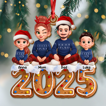 Ornement De Noël Wooden – Modèle À Deux Couches