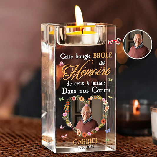 Cette Bougie Brûle En Mémoire - Toujours Dans Mes Pensées