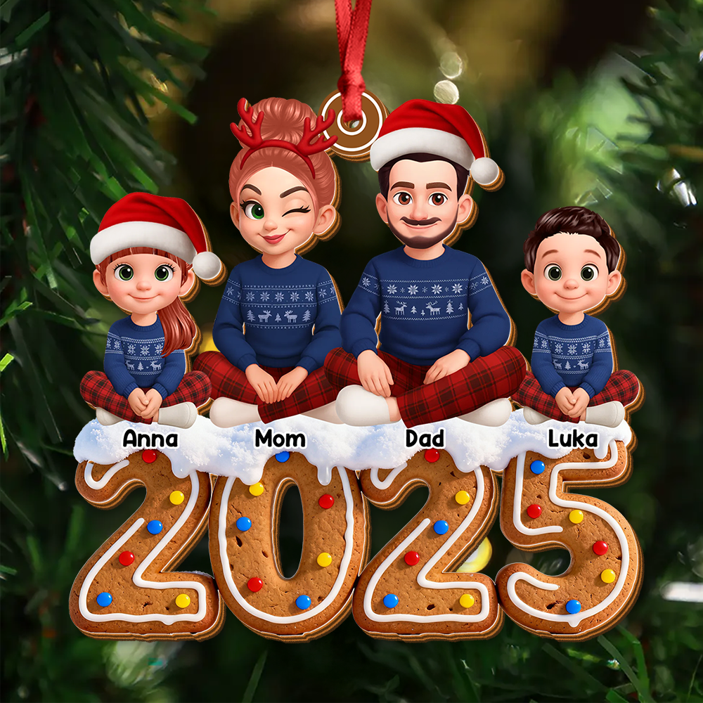 Ornement De Noël Wooden – Modèle À Deux Couches