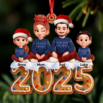 Ornement De Noël Wooden – Modèle À Deux Couches