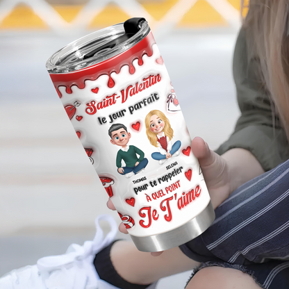 Saint-Valentin - Gobelet 590ml Personnalisé