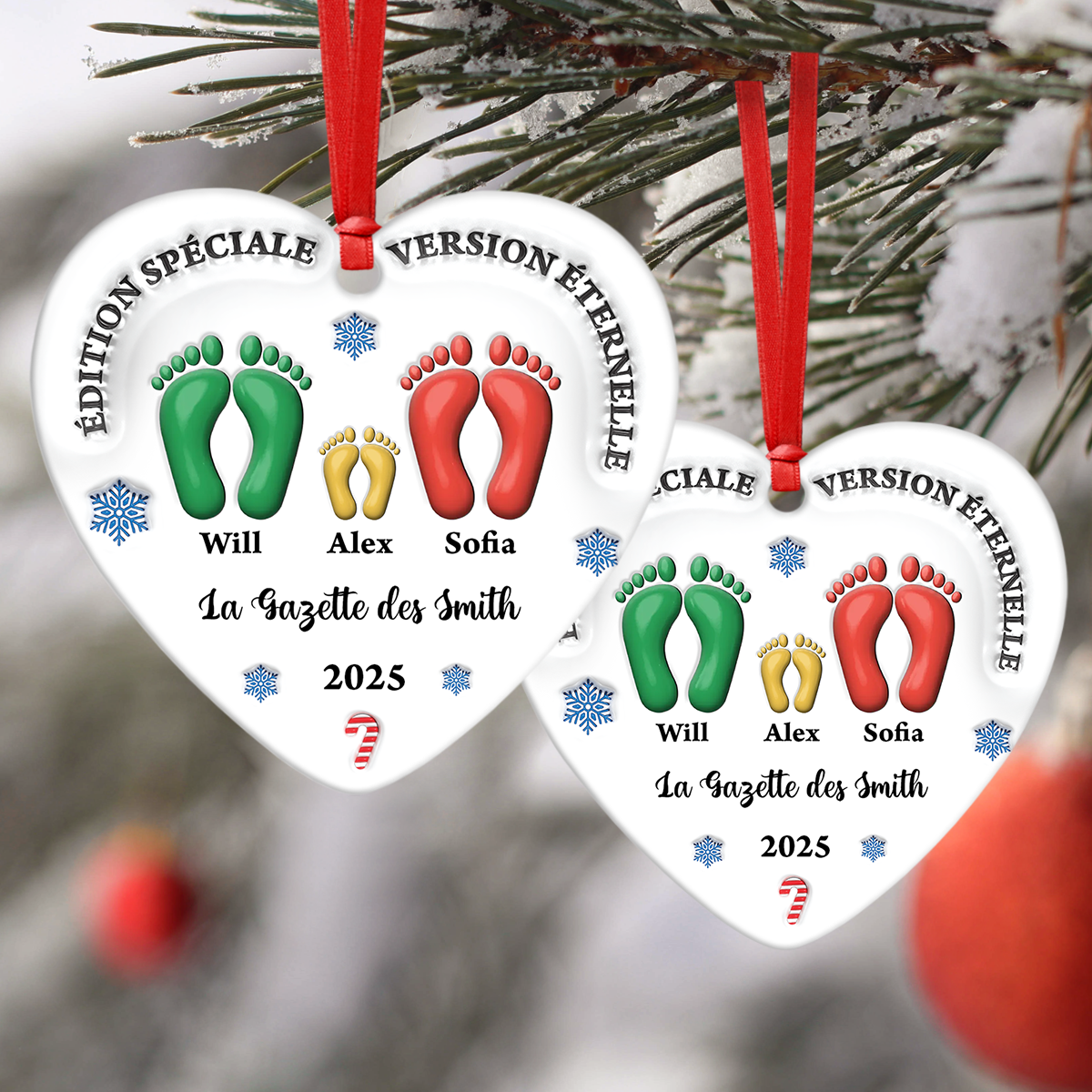 Édition spéciale – Version éternelle - Ornement Joyeux Noël