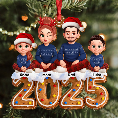 Ornement De Noël Wooden – Modèle À Deux Couches