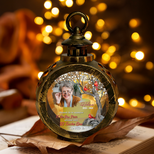 Tu Me Manques N'aie Pas Peur – Décoration de Noël & Cadeau Unique pour la Famille