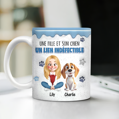 Un Lien Indéfectible - Mug Personnalisé 3D Gonflé Effet