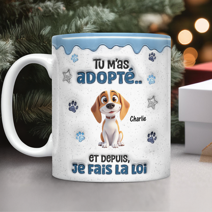 Je Fais La loi 3D Effet- Mug Personnalisé 3D Gonflé Effet