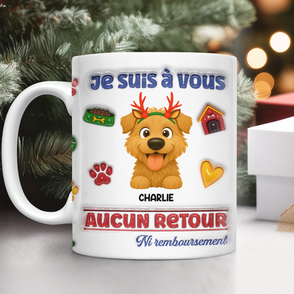 Je Suis À Vous   - Mug Personnalisé 3D Gonflé Effet