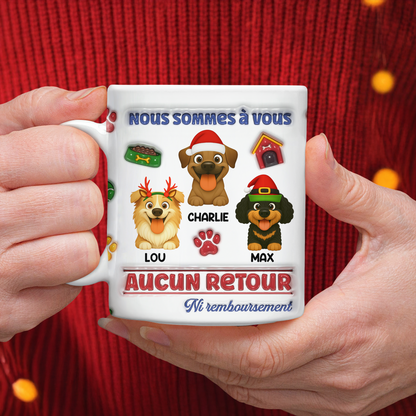 Je Suis À Vous   - Mug Personnalisé 3D Gonflé Effet
