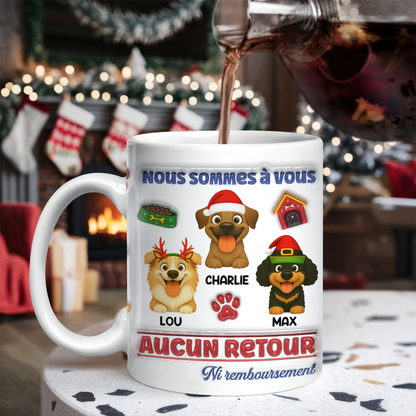 Je Suis À Vous   - Mug Personnalisé 3D Gonflé Effet