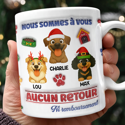 Je Suis À Vous   - Mug Personnalisé 3D Gonflé Effet