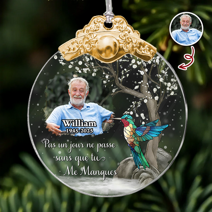 Je Suis Toujours Avec Toi Noël – Ornement Photo Personnalisé
