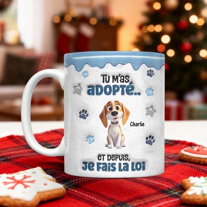 Je Fais La loi 3D Effet- Mug Personnalisé 3D Gonflé Effet