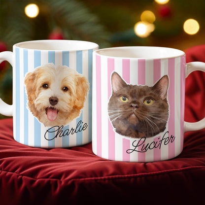 Image Personnalisée Amoureux Des Animaux - Mug Personnalisé