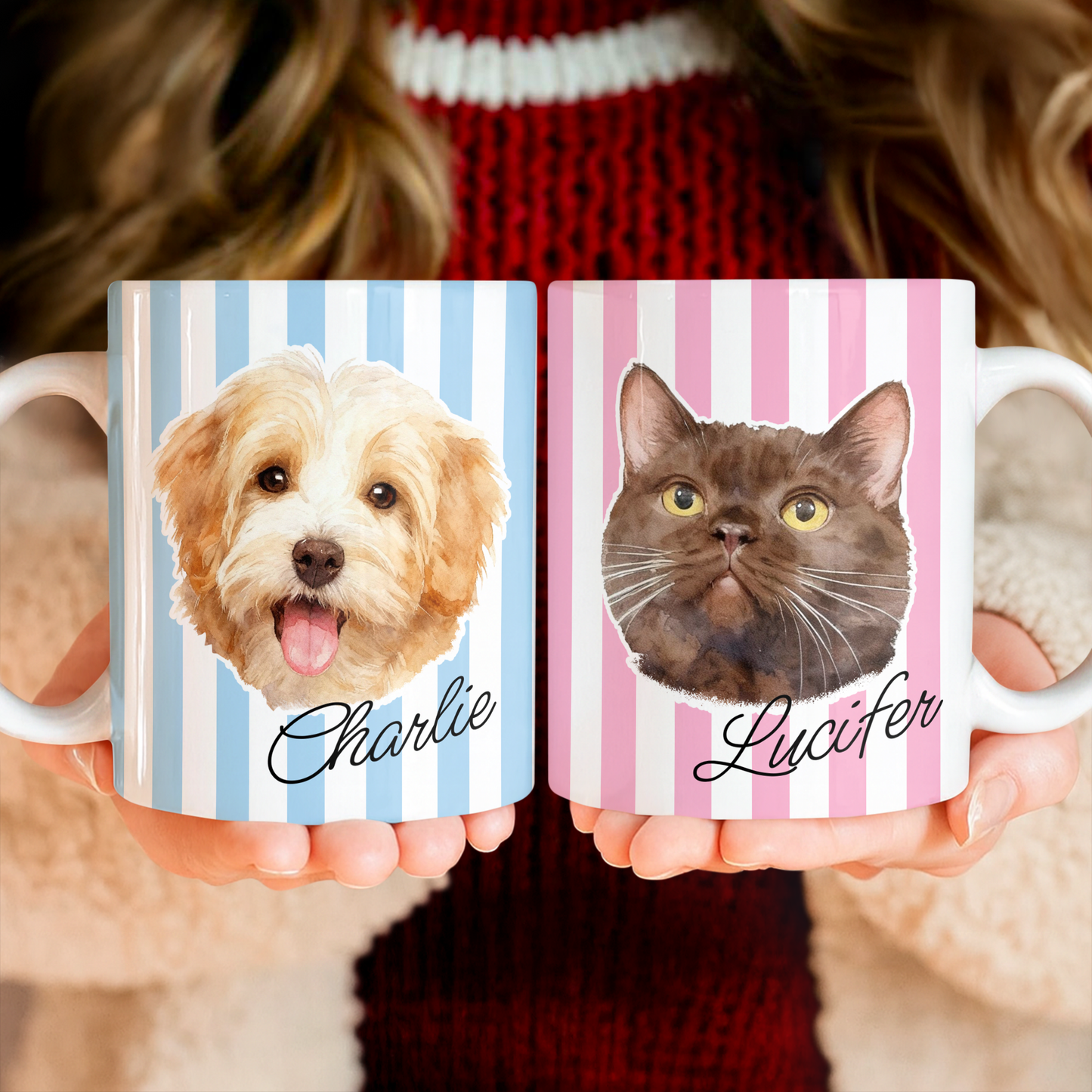 Image Personnalisée Amoureux Des Animaux - Mug Personnalisé