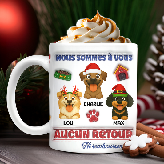 Je Suis À Vous   - Mug Personnalisé 3D Gonflé Effet